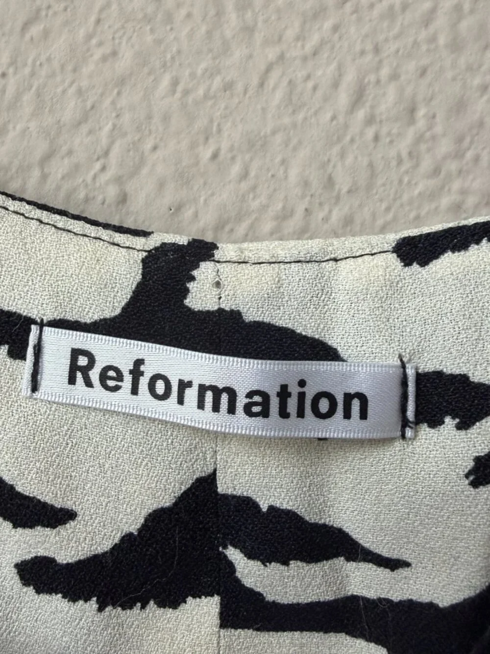 Reformation dallas blouse
